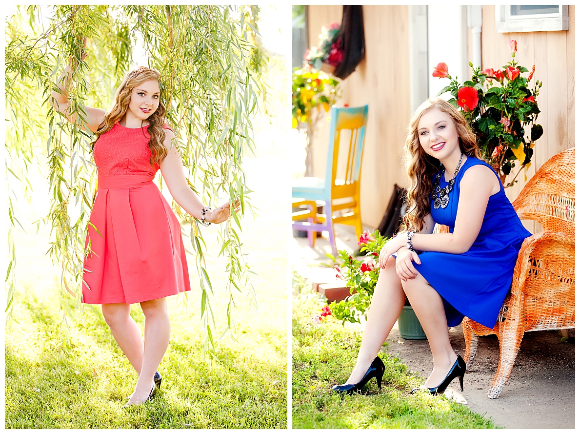 Colorful Senior Pictures