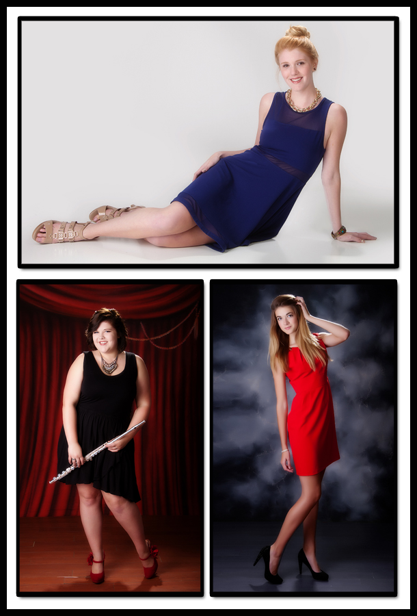 Classic dresses for senior pictures