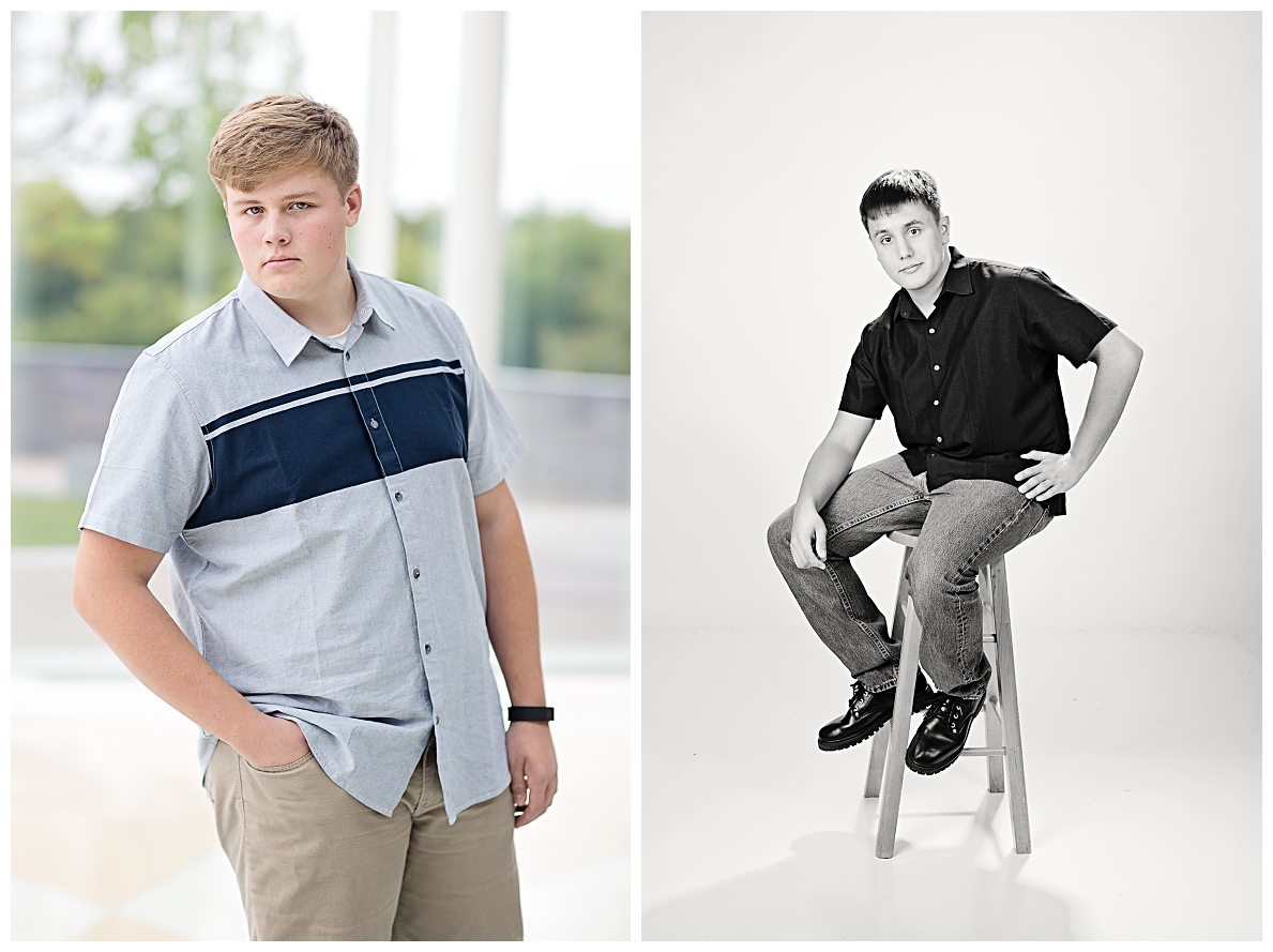 Senior Boy Poses