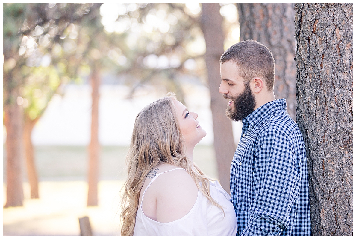 Engagement pictures in Minot