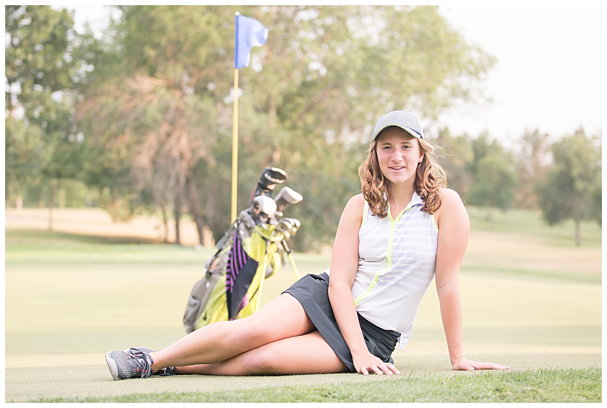 Golf Senior Pictures