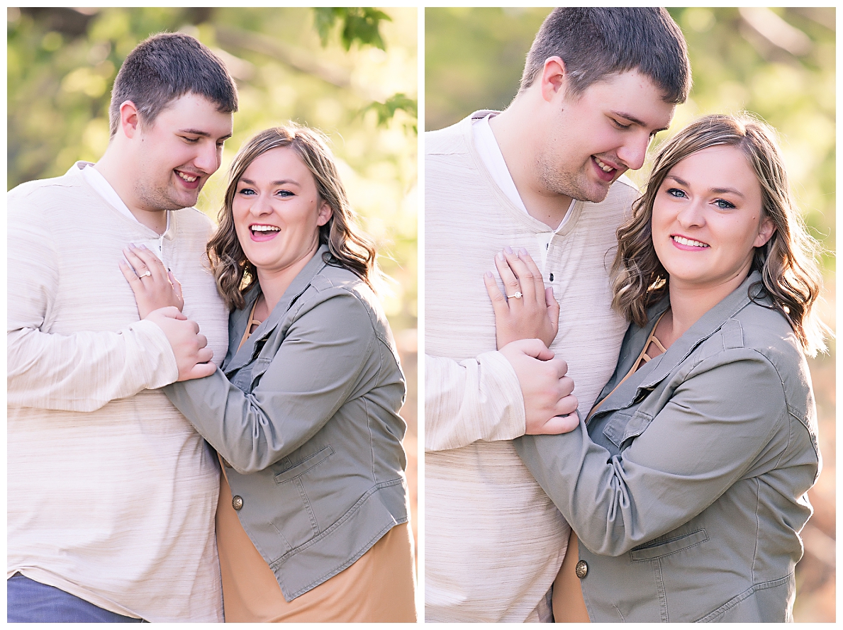 Engagement pictures in Bismarck