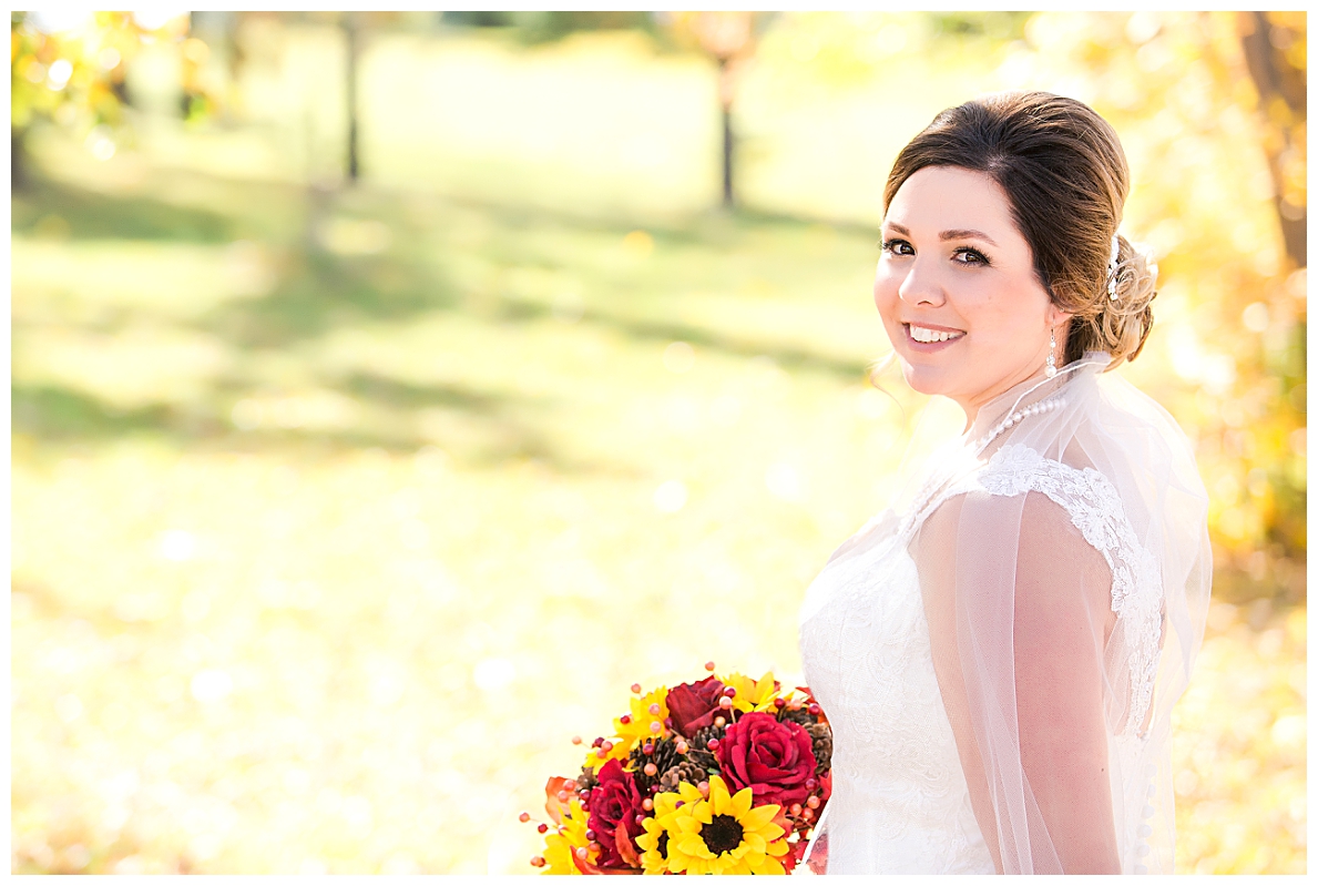 Fall Bridal Portrait