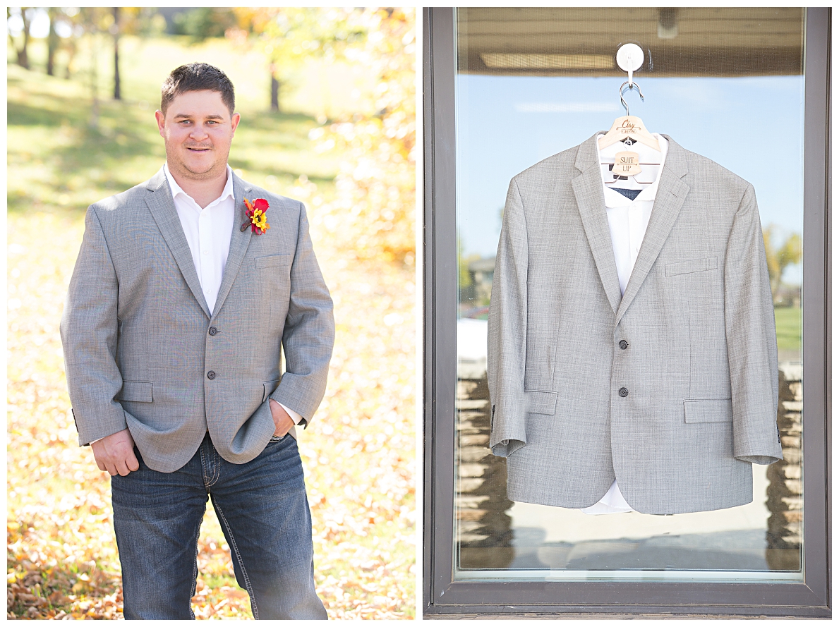 Groom's Portrait in Jeans