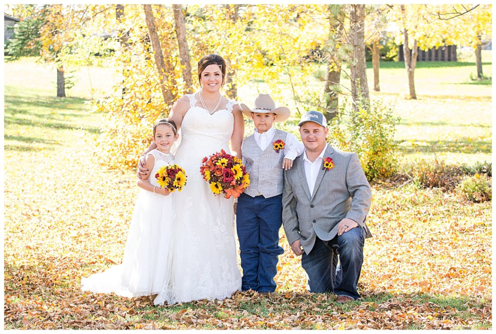 Stunning North Dakota Fall Wedding | Killdeer Wedding Photographer ...