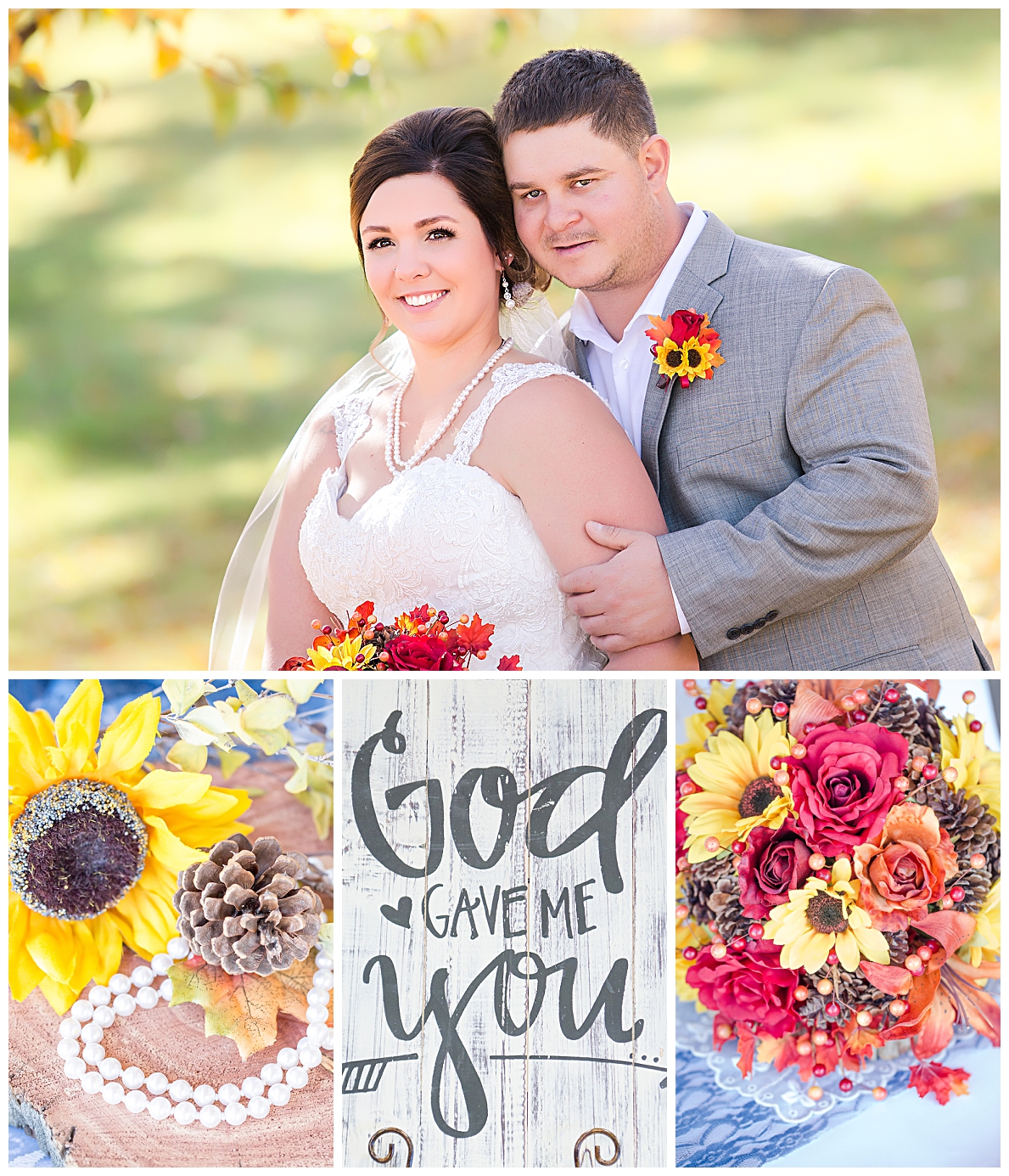 Fall wedding in Killdeer North Dakota