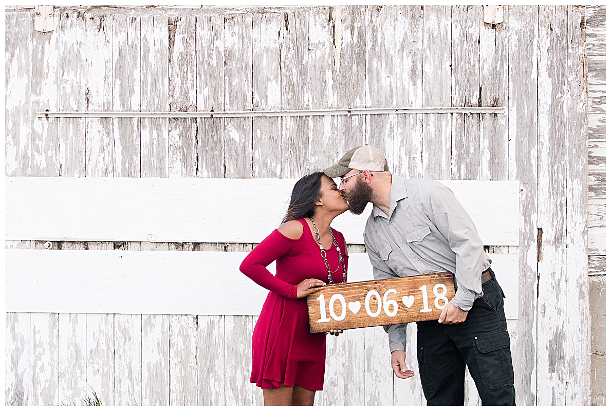 Bismarck Country engagement pictures