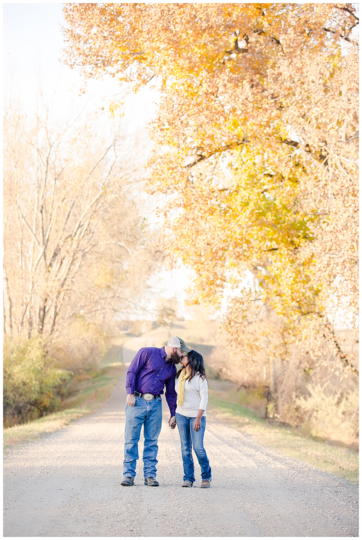 Fall engagement pictures fall foliage