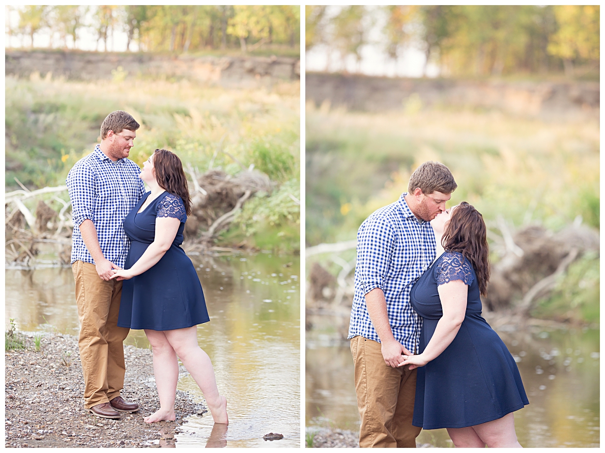 Engagement Pictures by a river