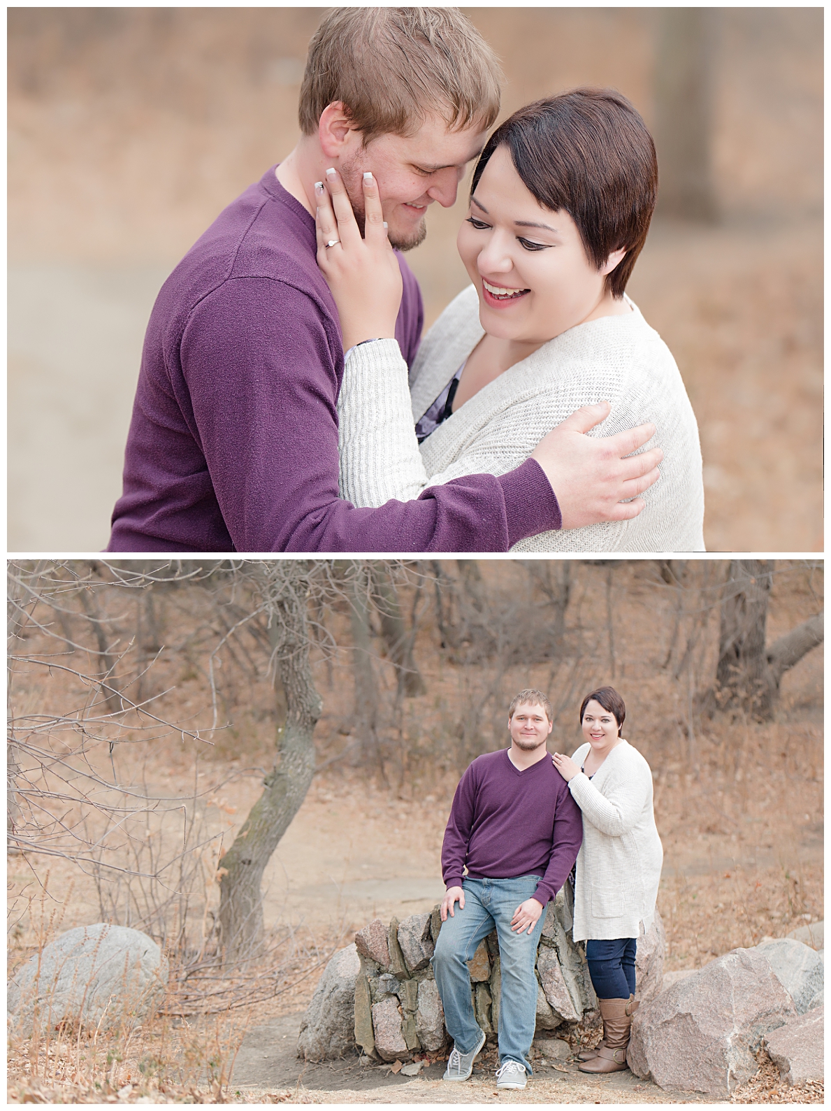 Fall Engagement Pictures North Dakota