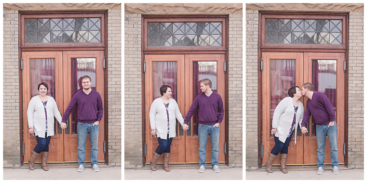 Engagement Session by Doors