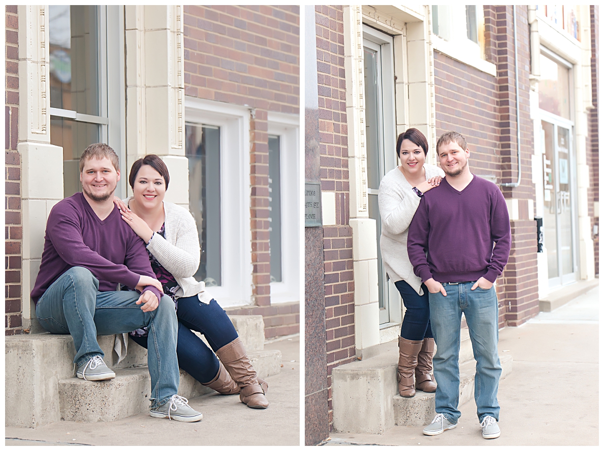 Engagement Pictures Downtown Bismarck