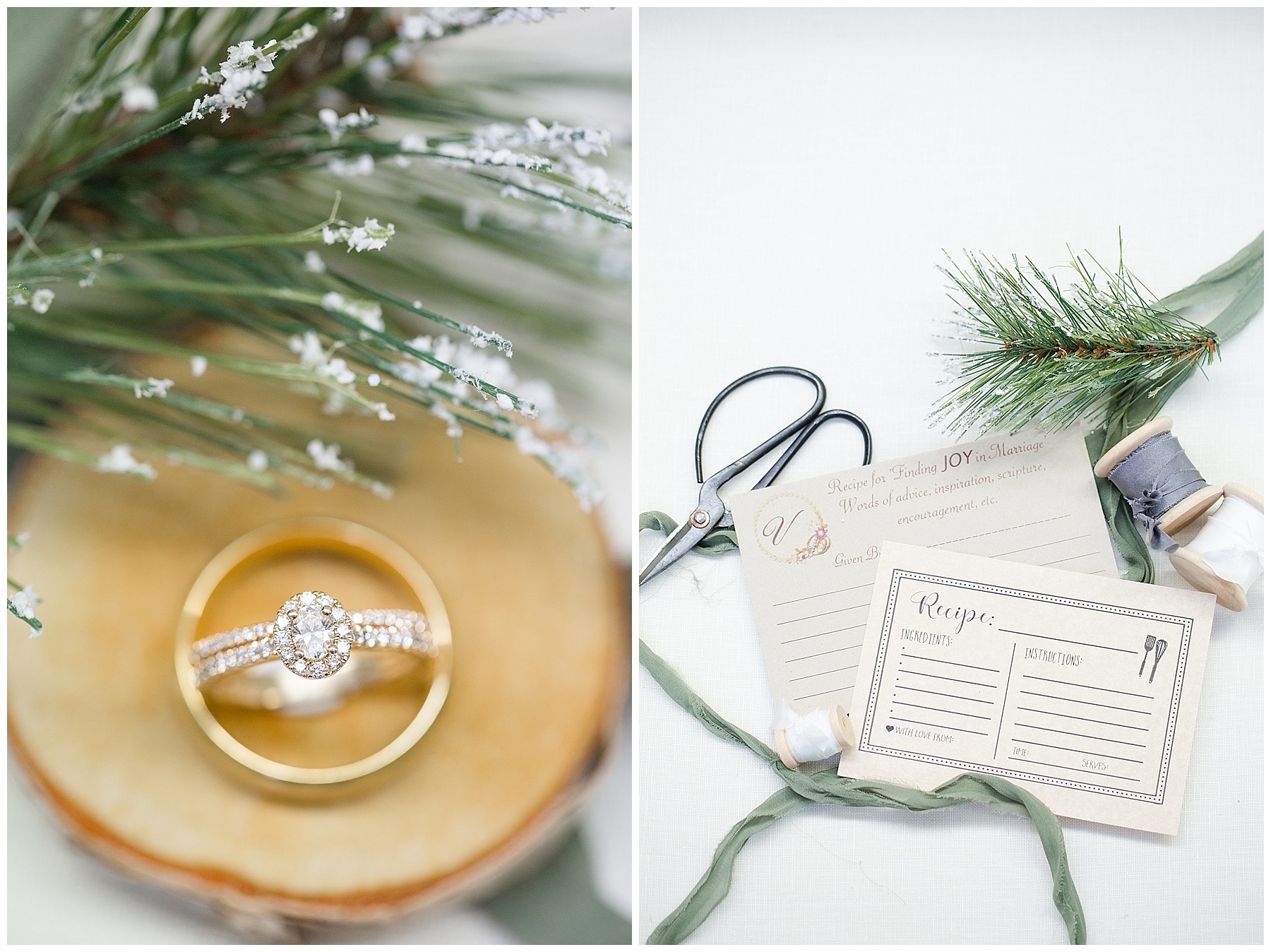 Winter Wedding Details