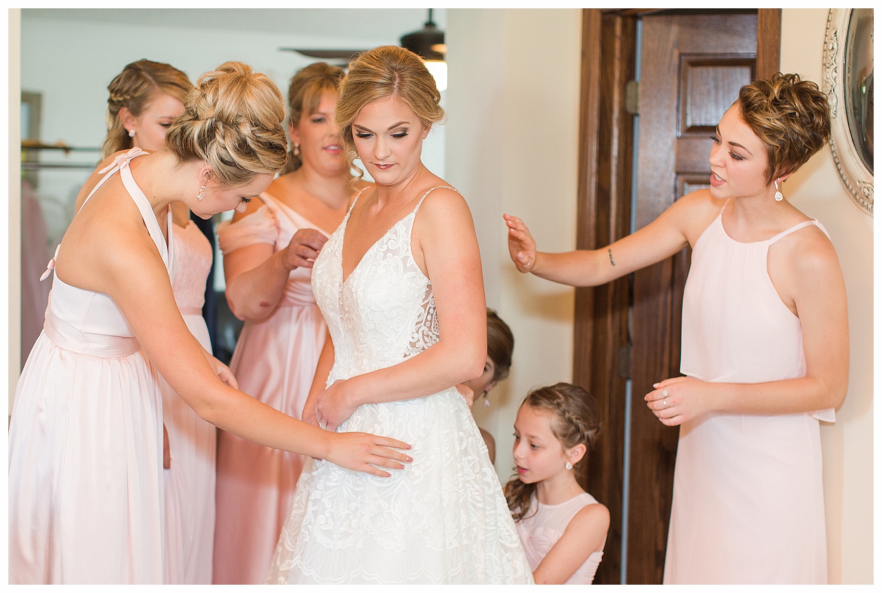 bride getting ready