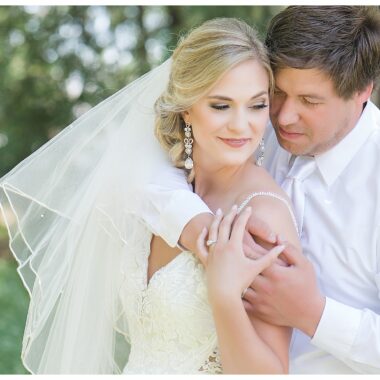 bride and groom close up