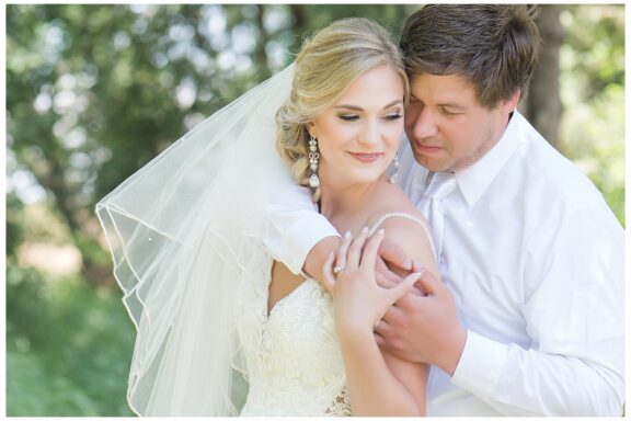 bride and groom close up