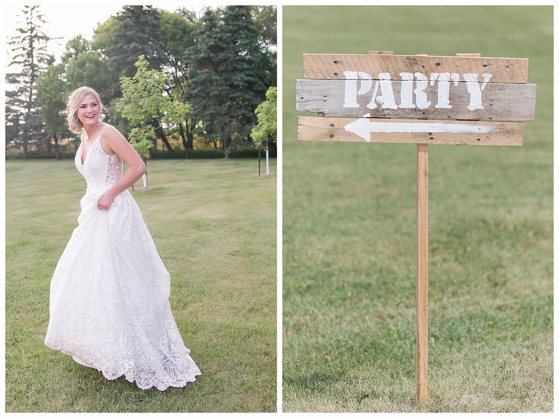 farm wedding celebration