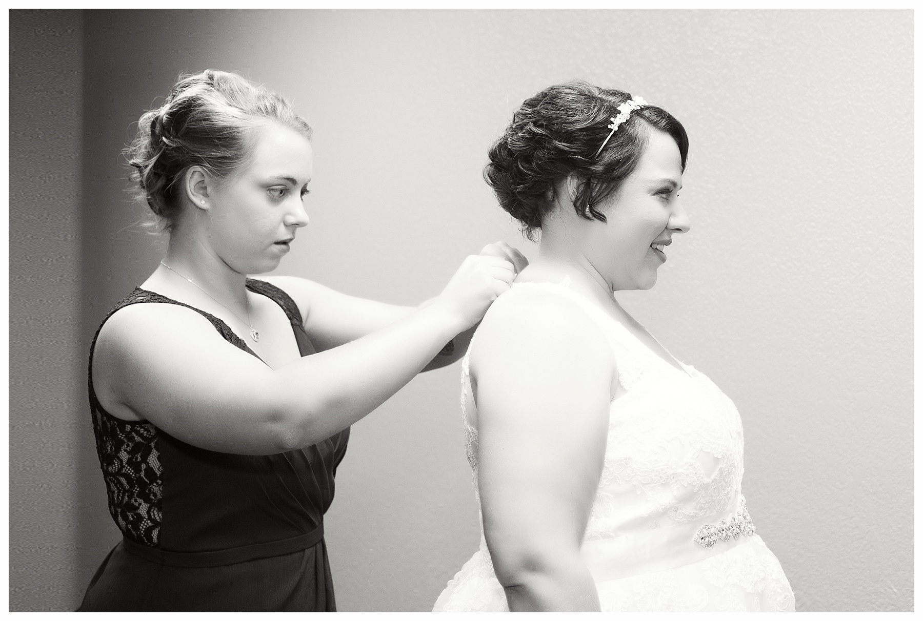 bride getting ready