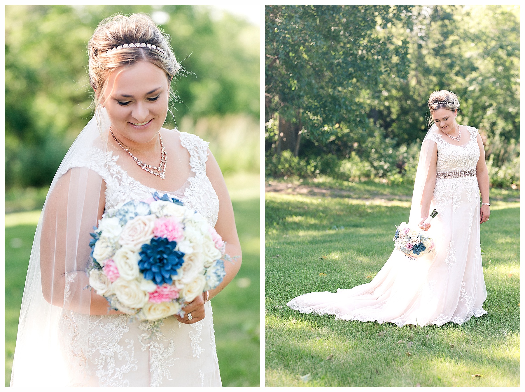 bridal portraits Bismarck North Dakota