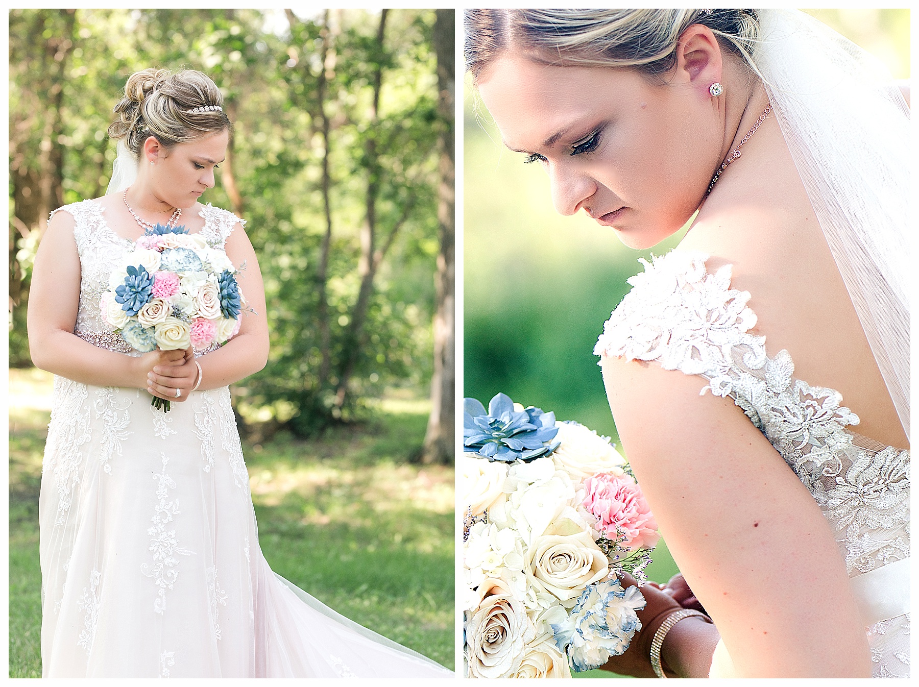 bride and bouquet