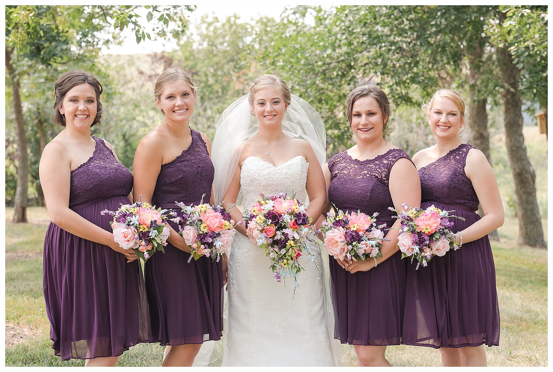 Bride and Brides Maids