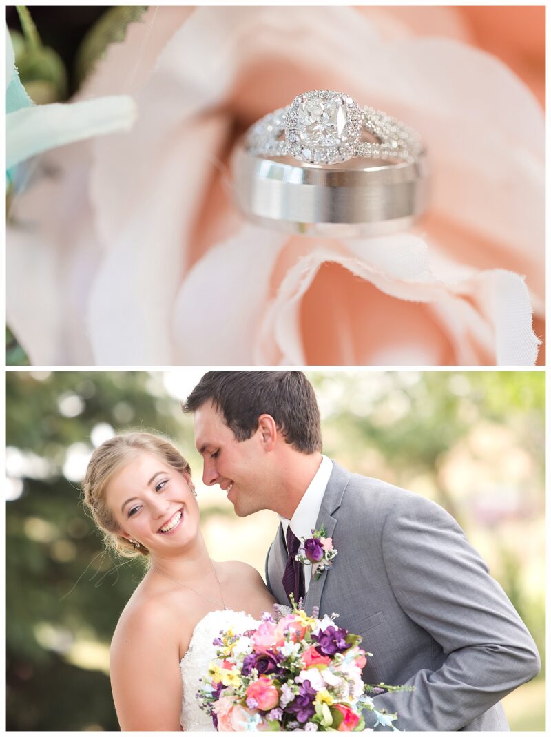 wedding ring close up