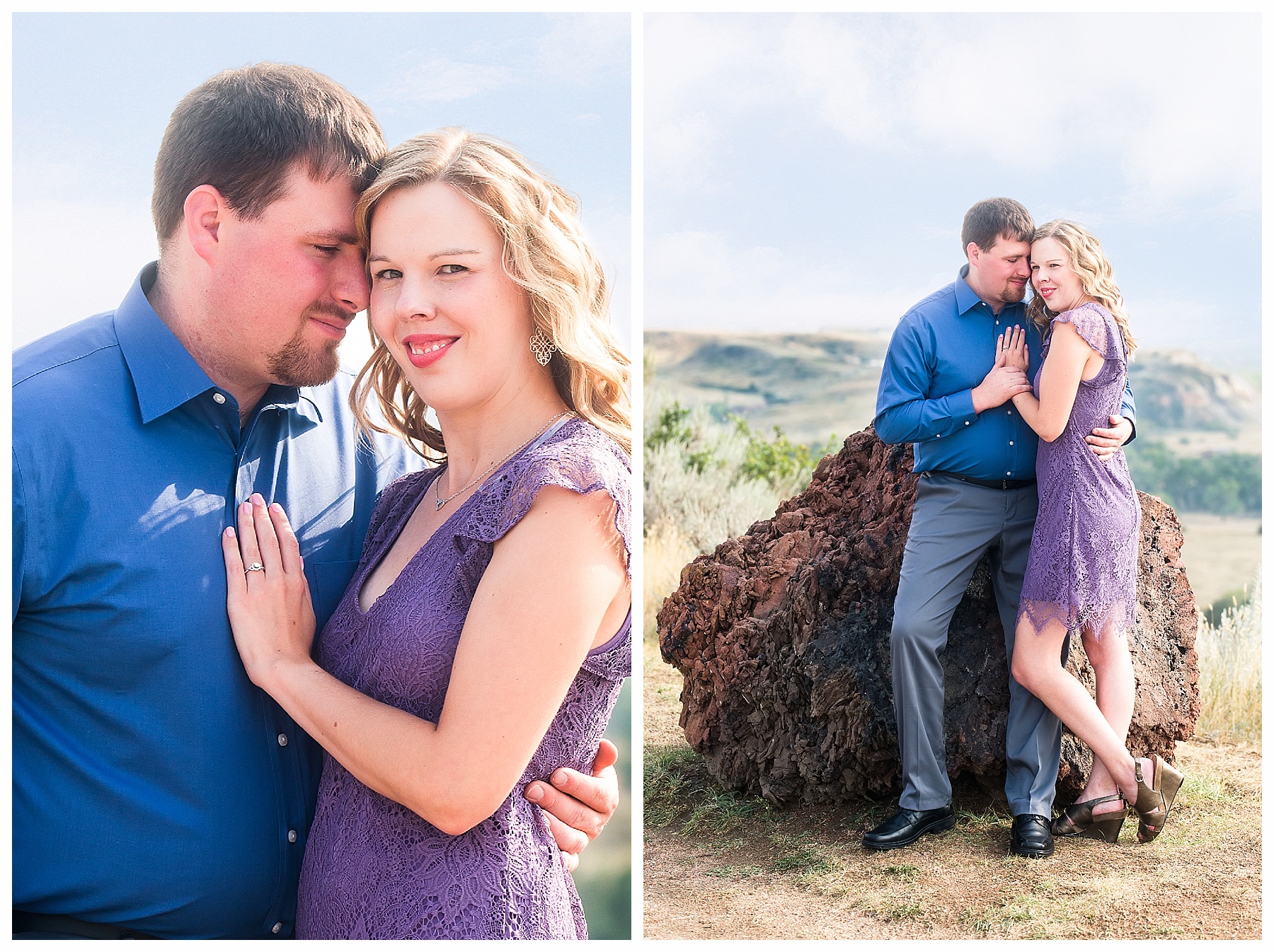 Engagement pictures Medora Musical