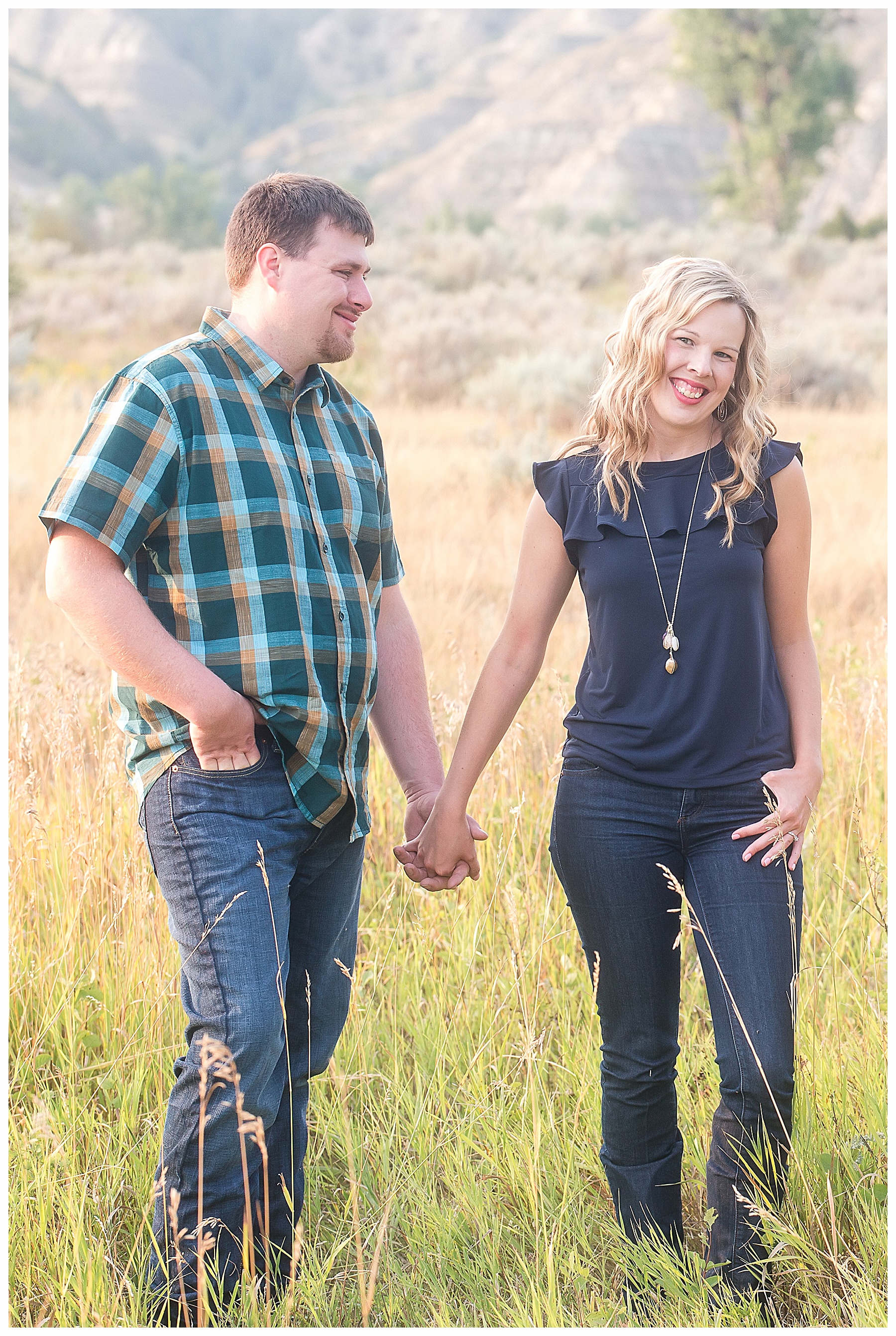 Engagement pictures in National Park