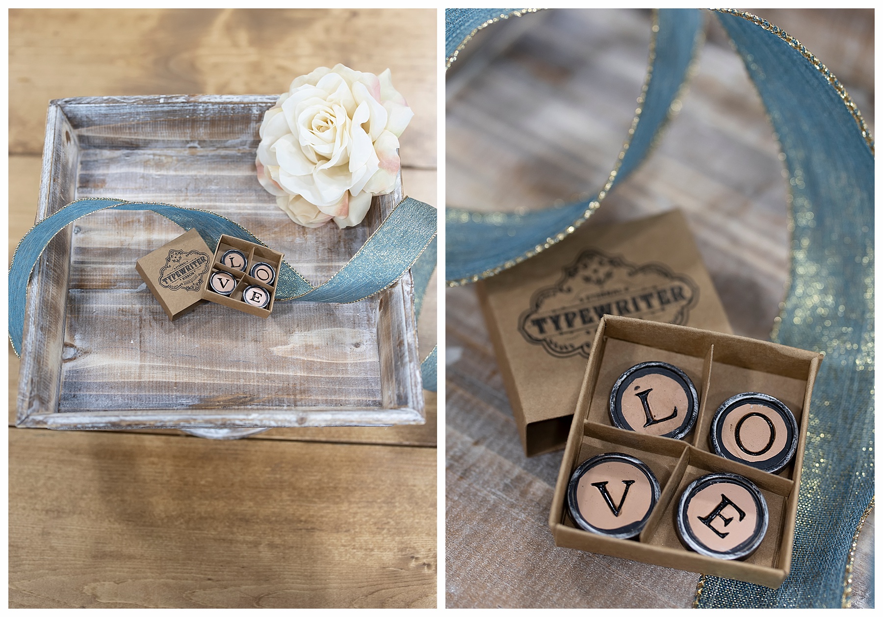 unique wedding favors at guest tables