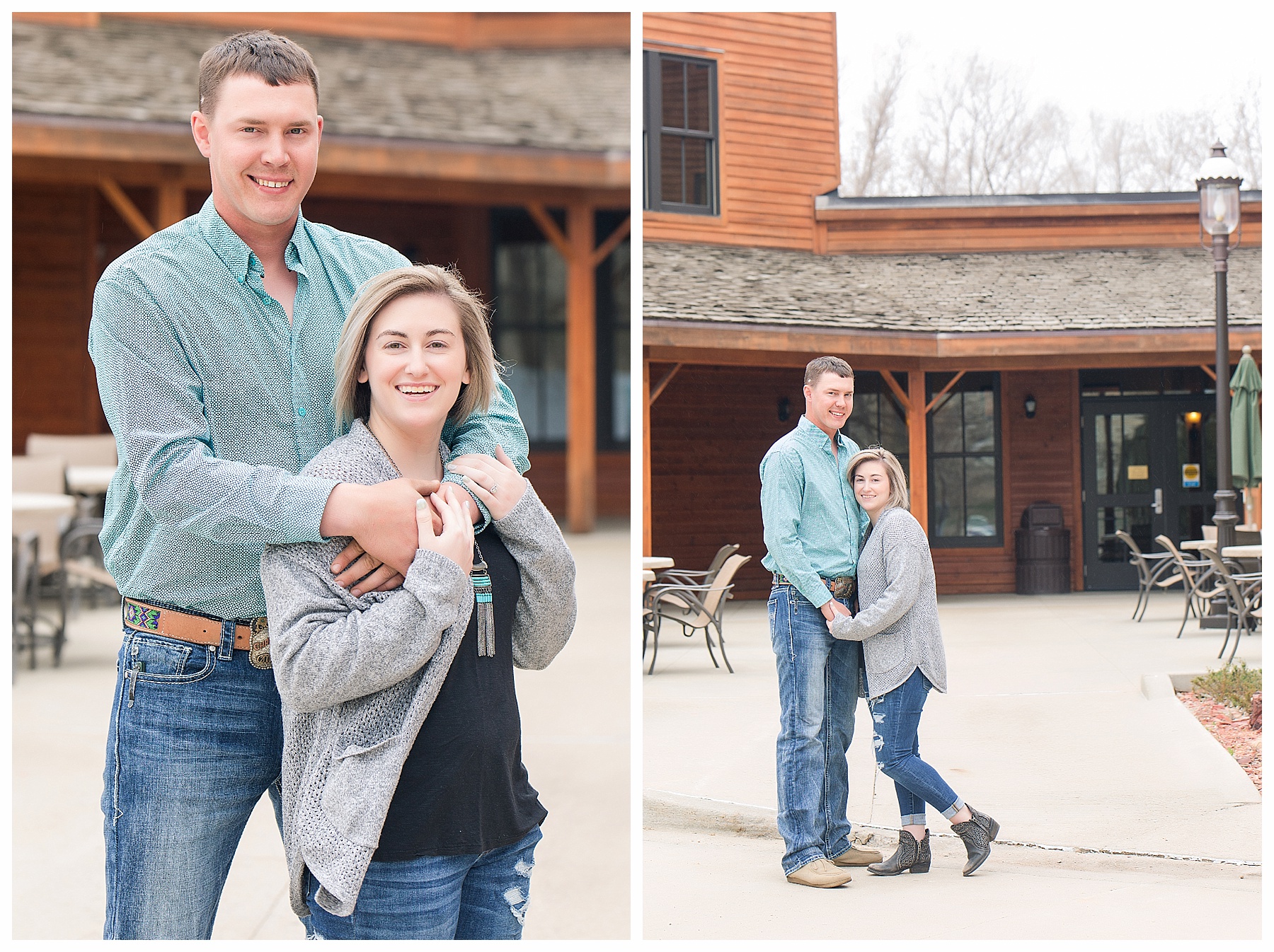 Medora Engagement Picture