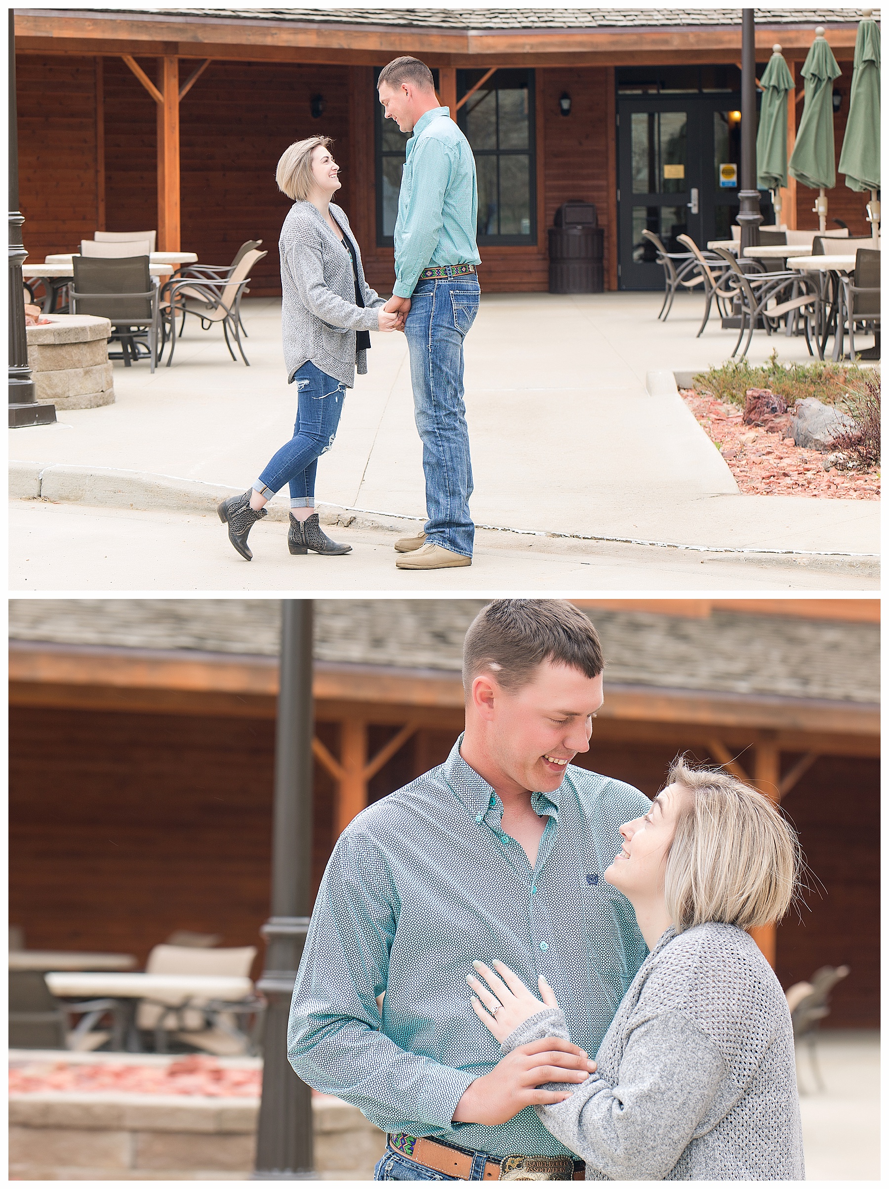 Medora Engagement Picture