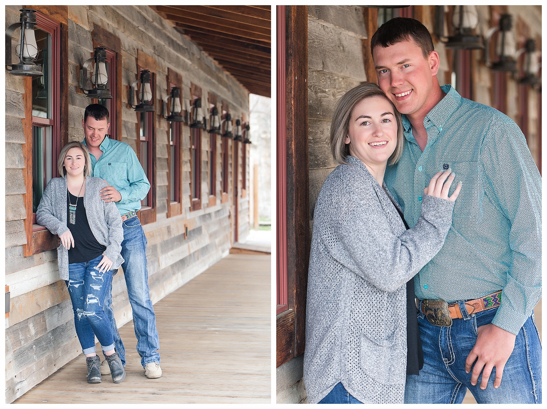 Medora Engagement Picture