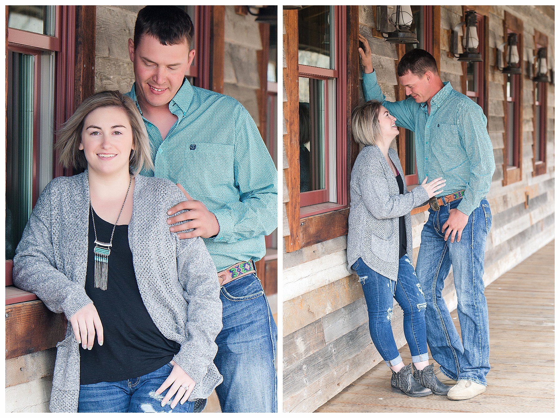 Medora Engagement Picture