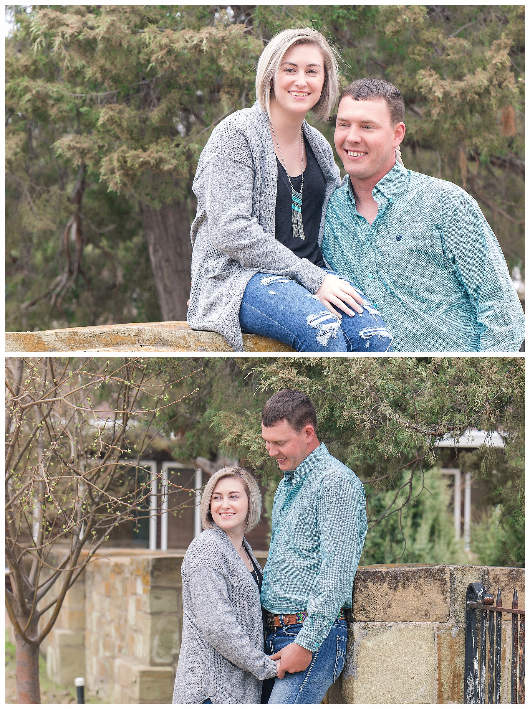 Medora Engagement Picture