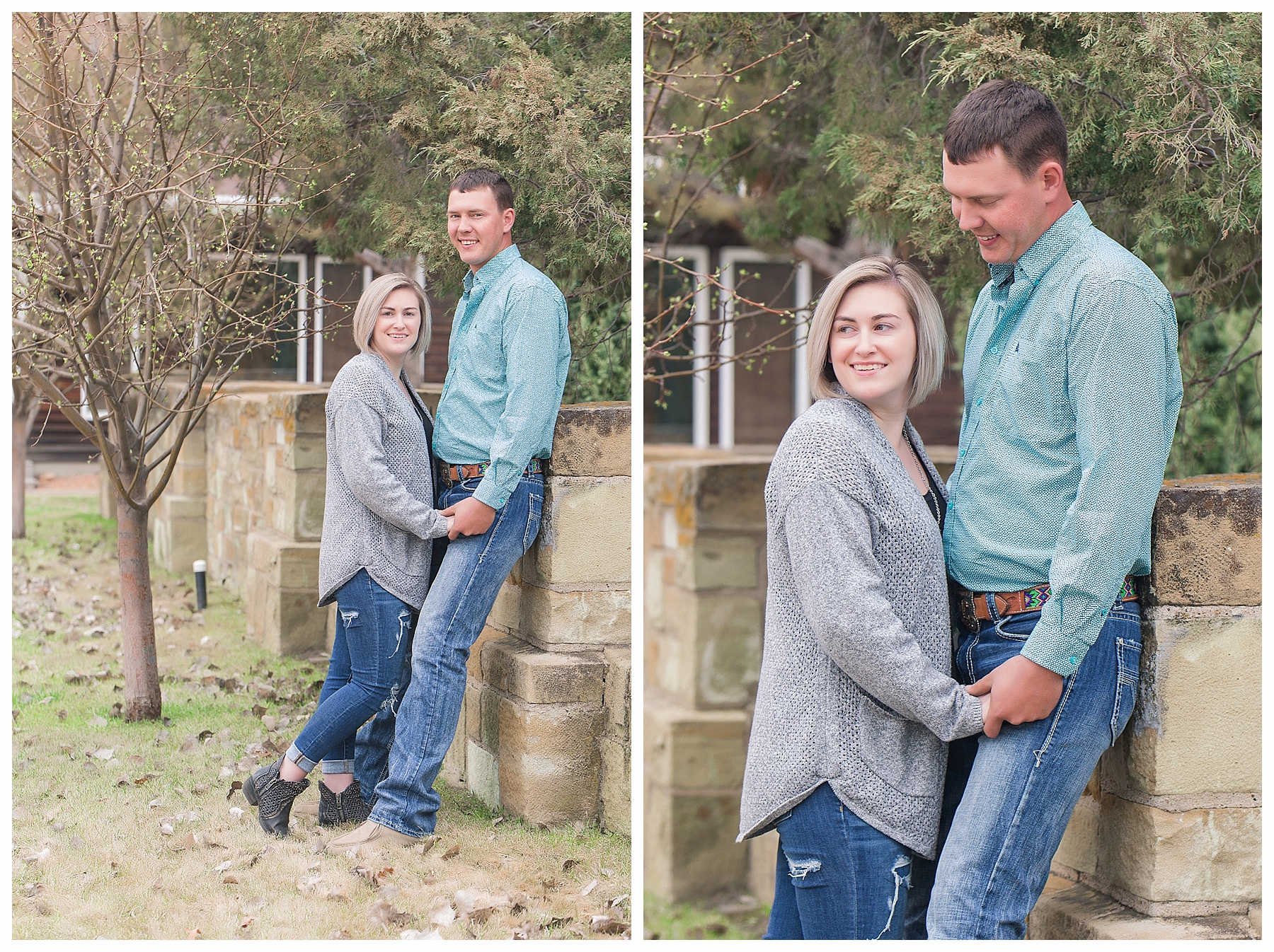 Medora Engagement Picture