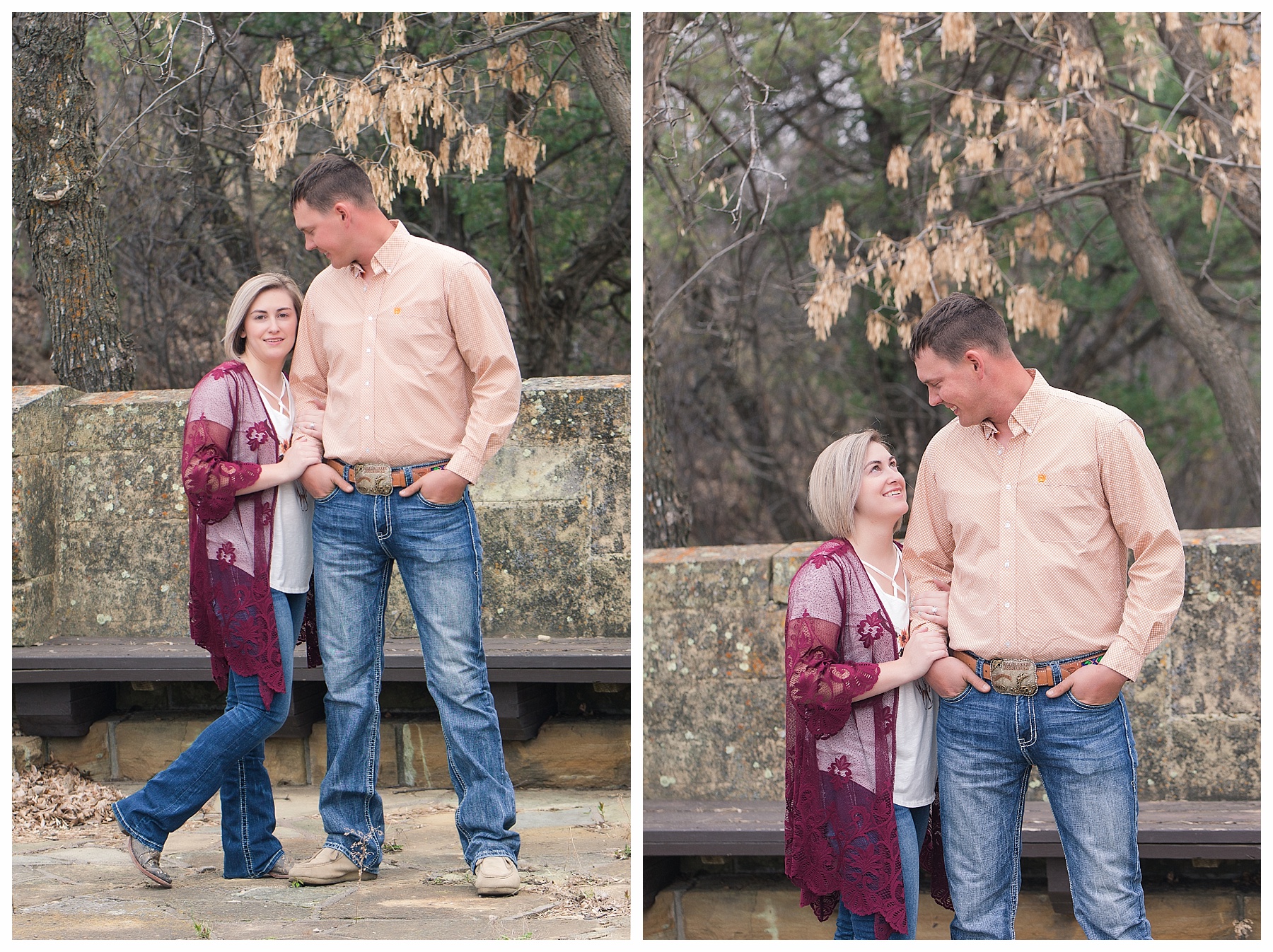 Medora Engagement Picture