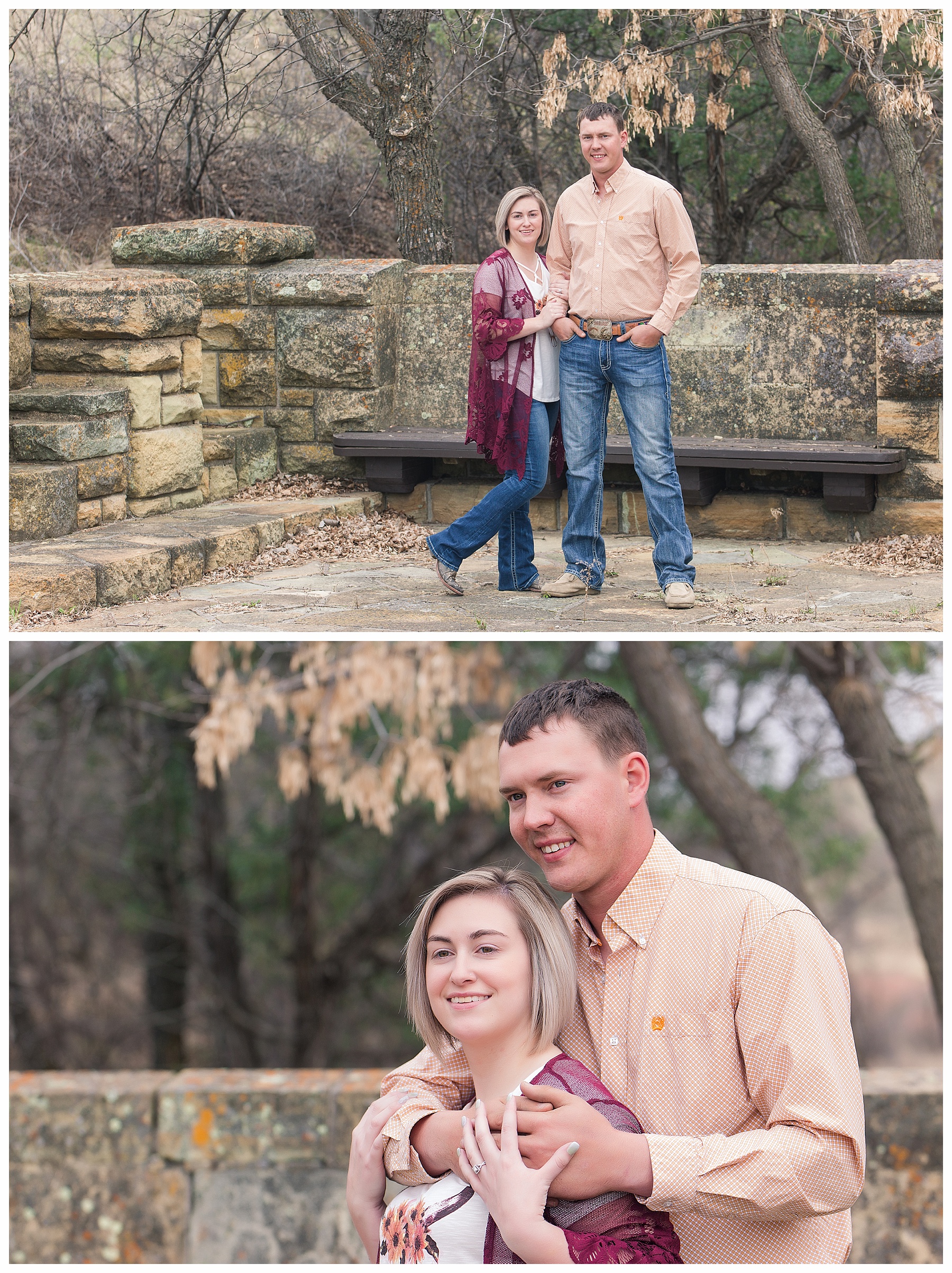 Medora Engagement Picture