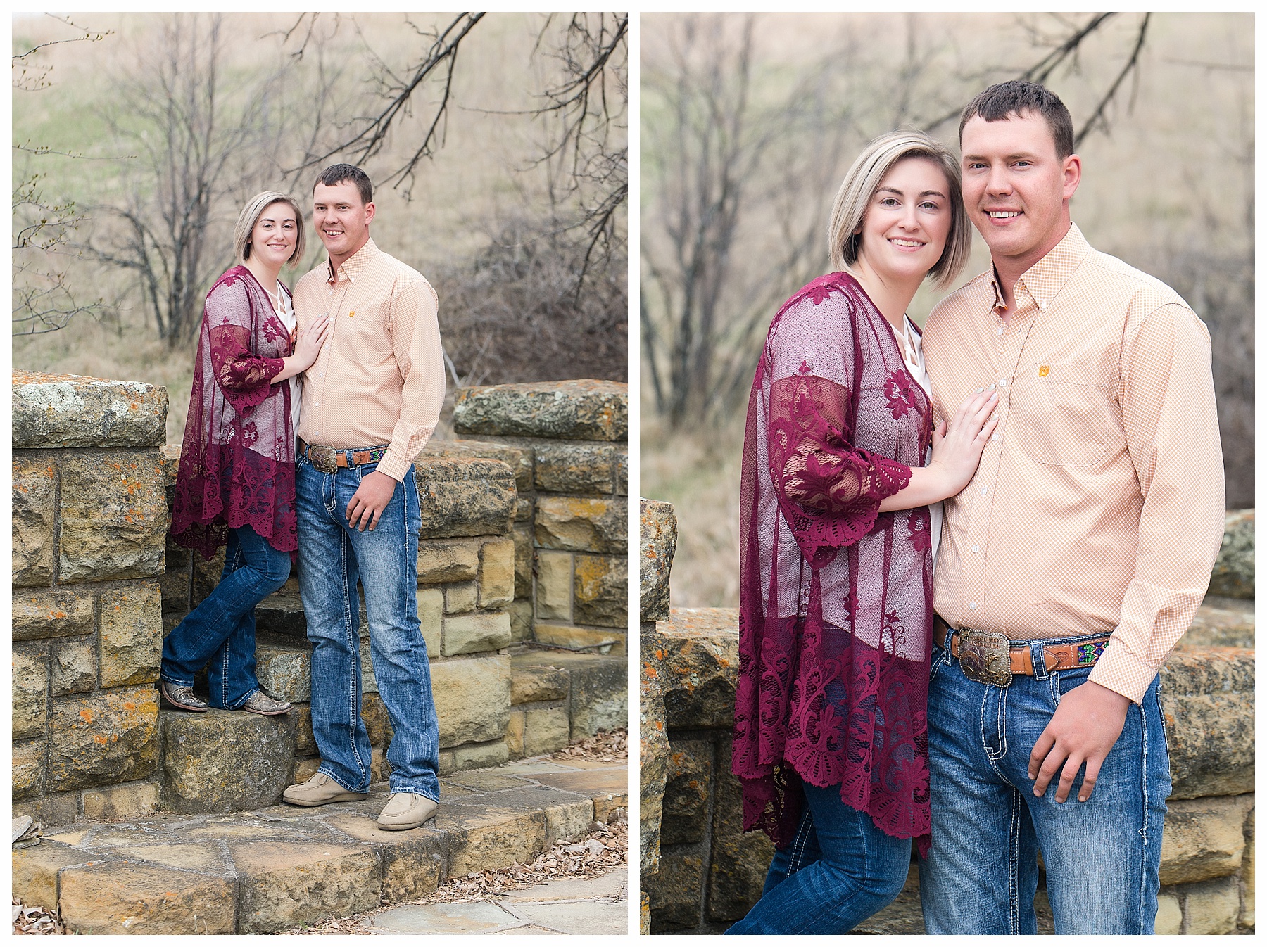 Medora Engagement Picture