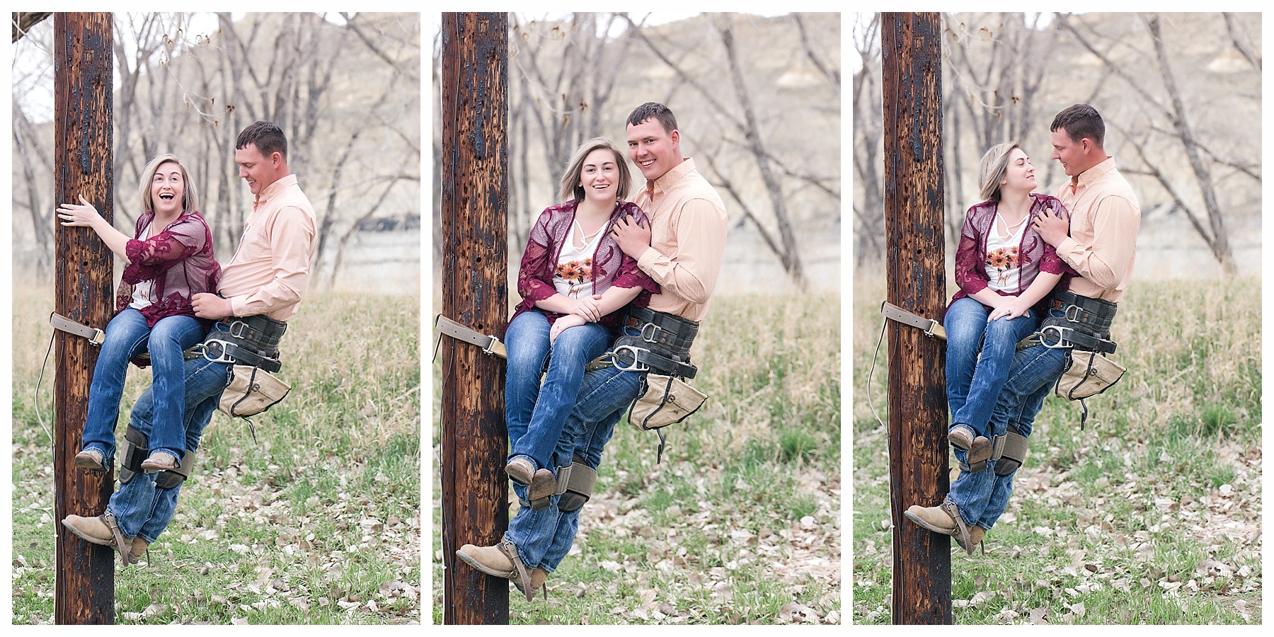 Medora Engagement Picture