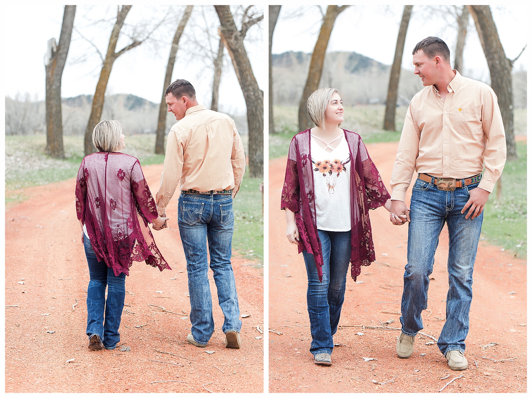 Medora Engagement Picture