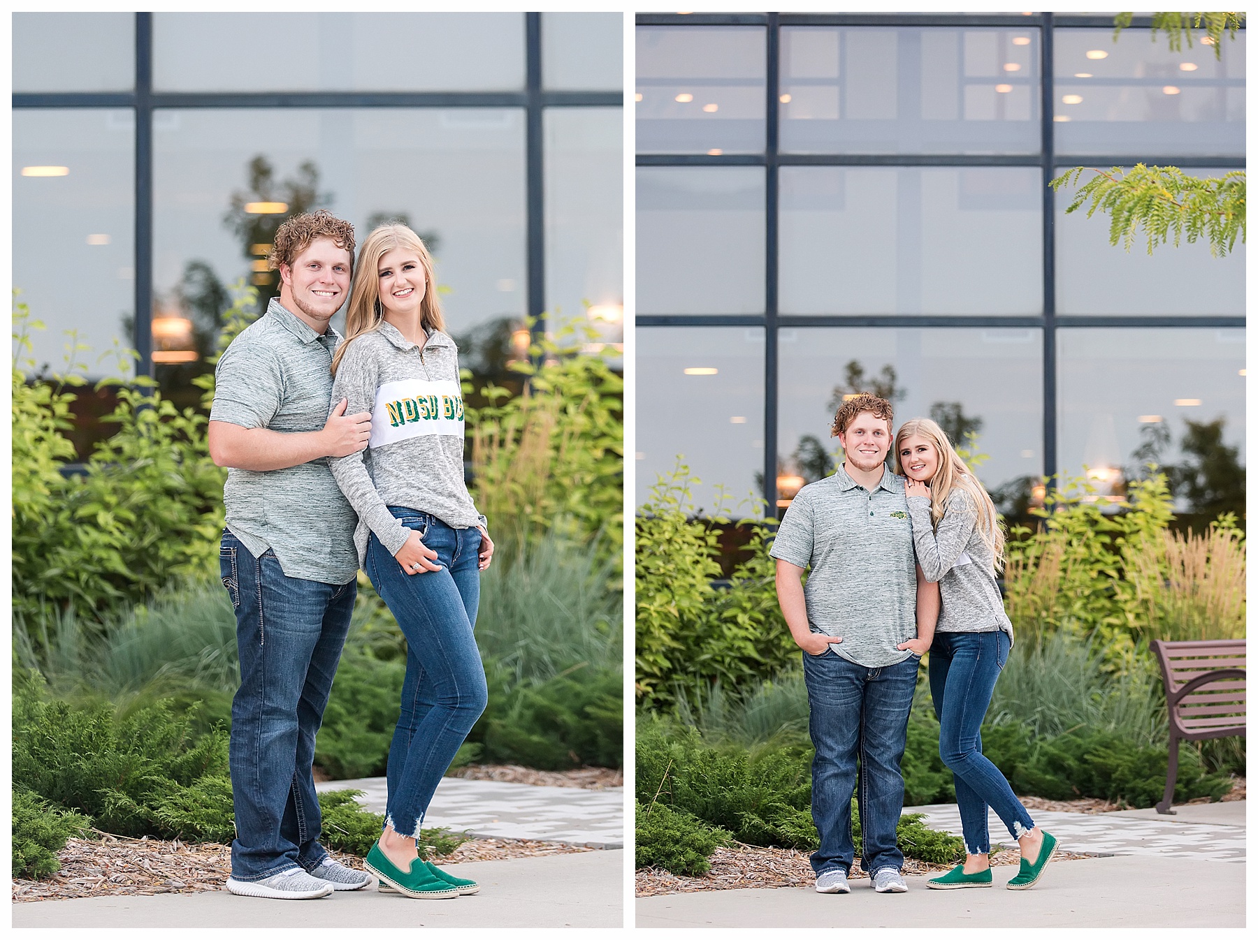 Engagement pictures in Fargo, ND