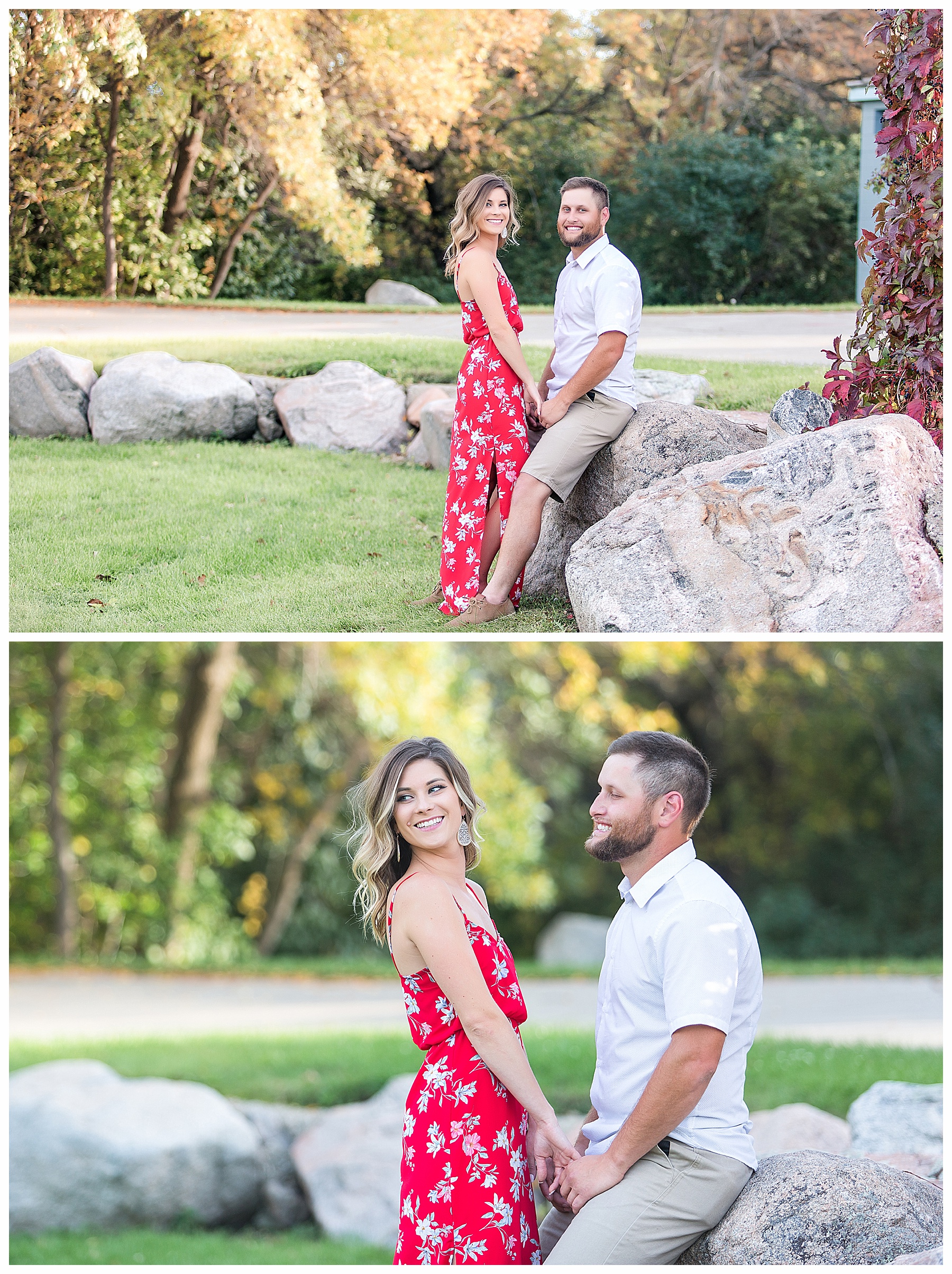 Engagement Pictures in Bismarck North Dakota