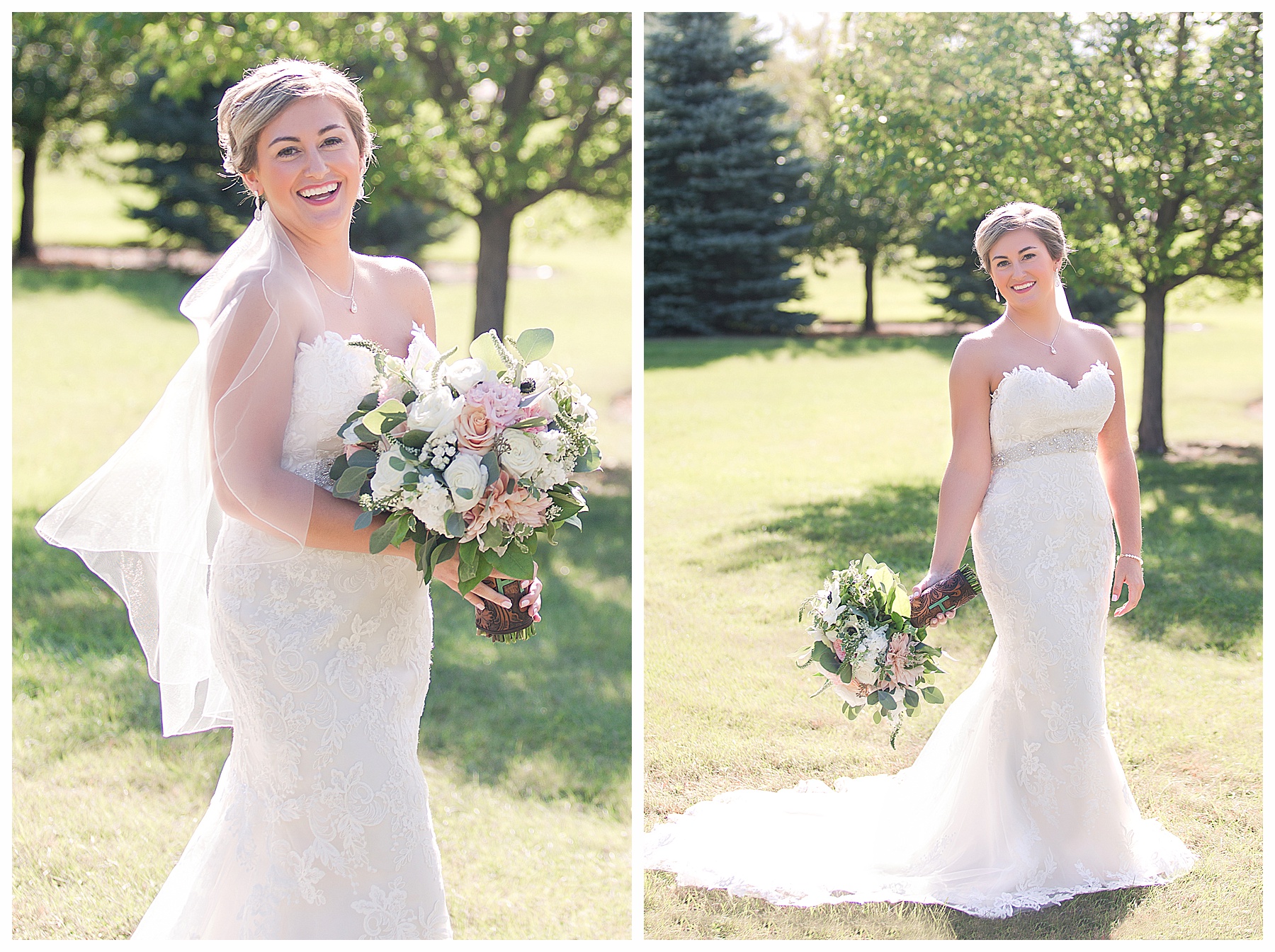 Bismarck bride wedding photos