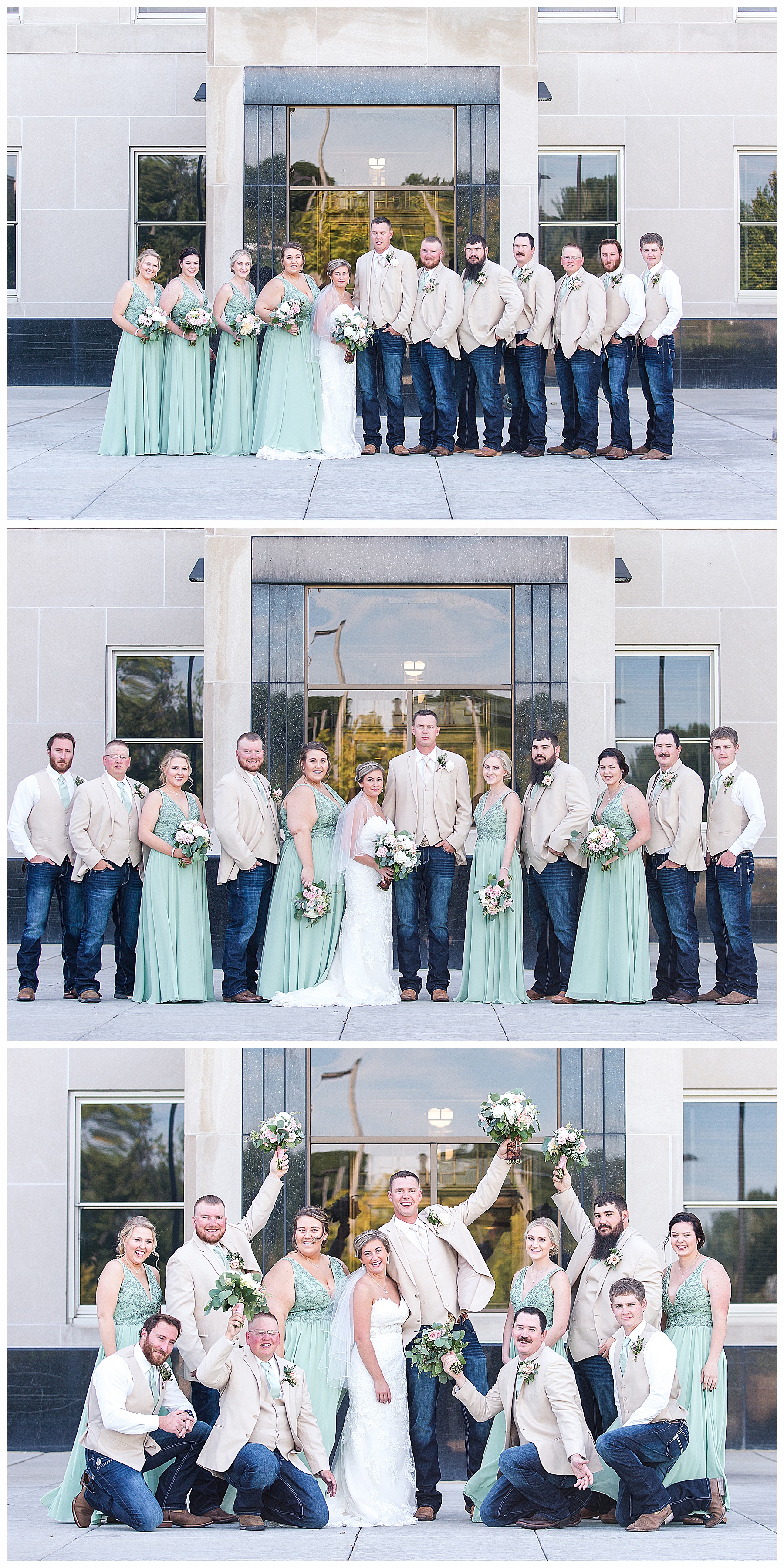 Bismarck wedding party pictures