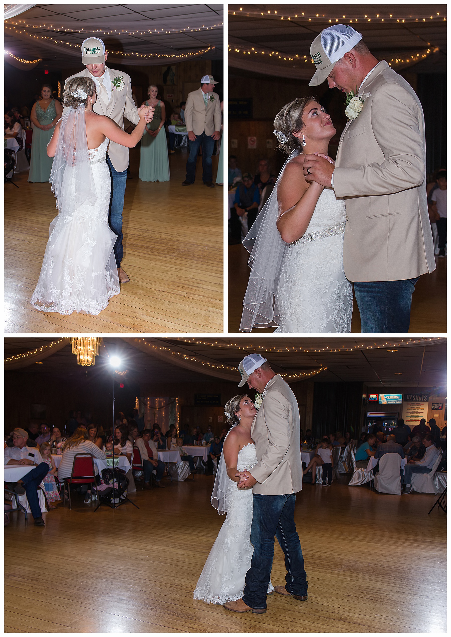 bismarck wedding first dance