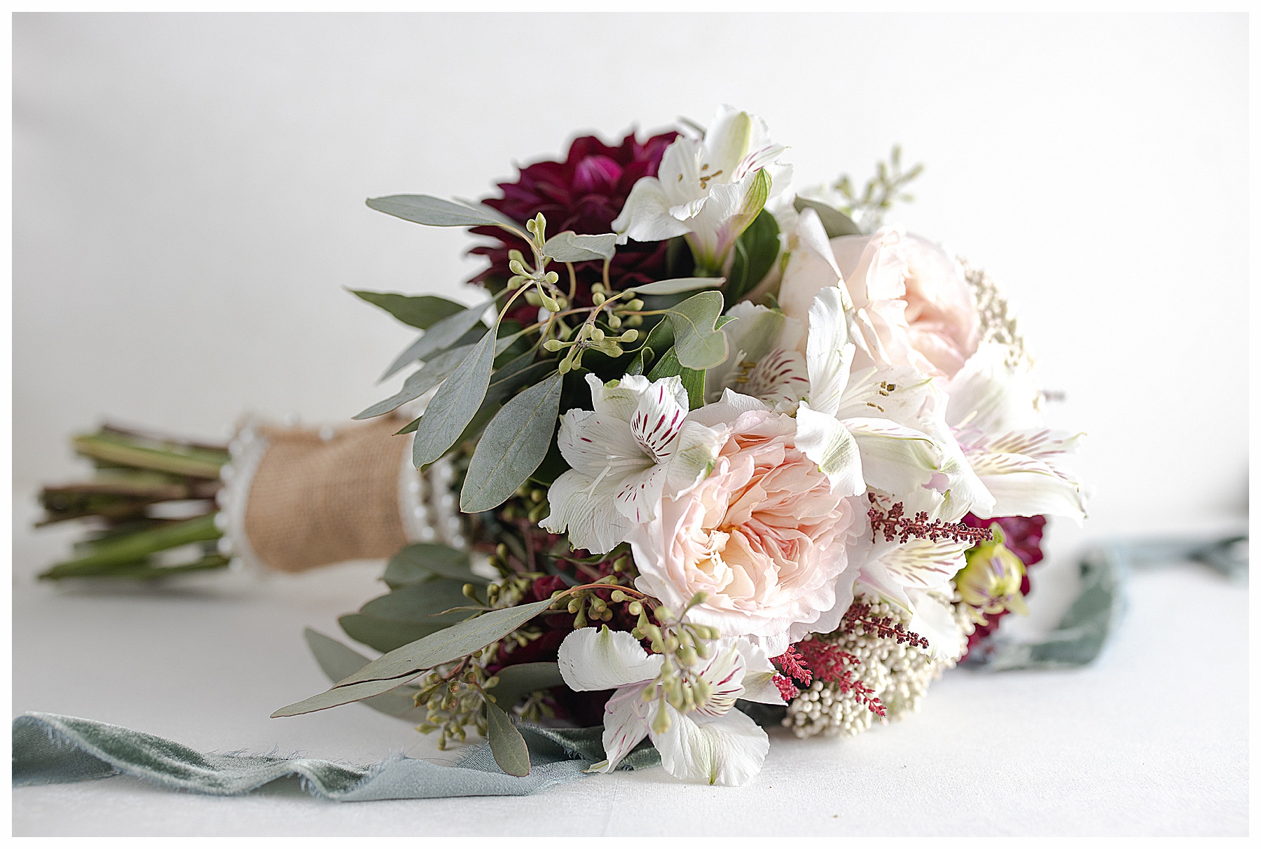 Dickinson wedding bouquet