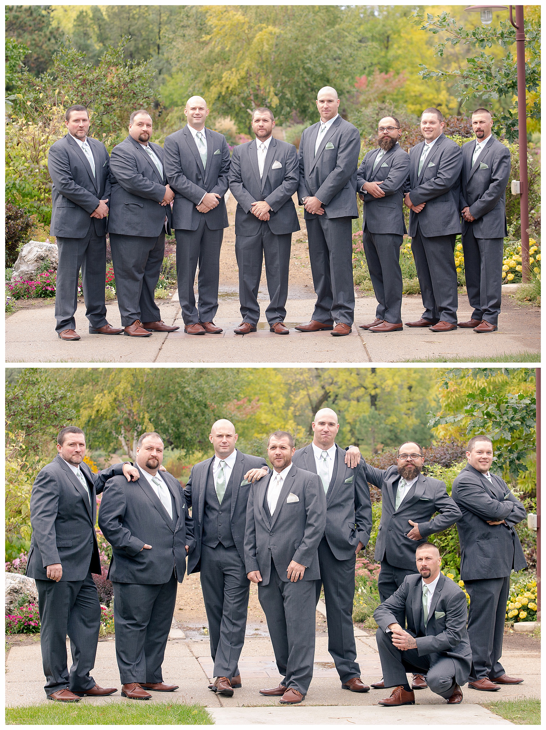 groom and groom's men Dickinson Extension Center