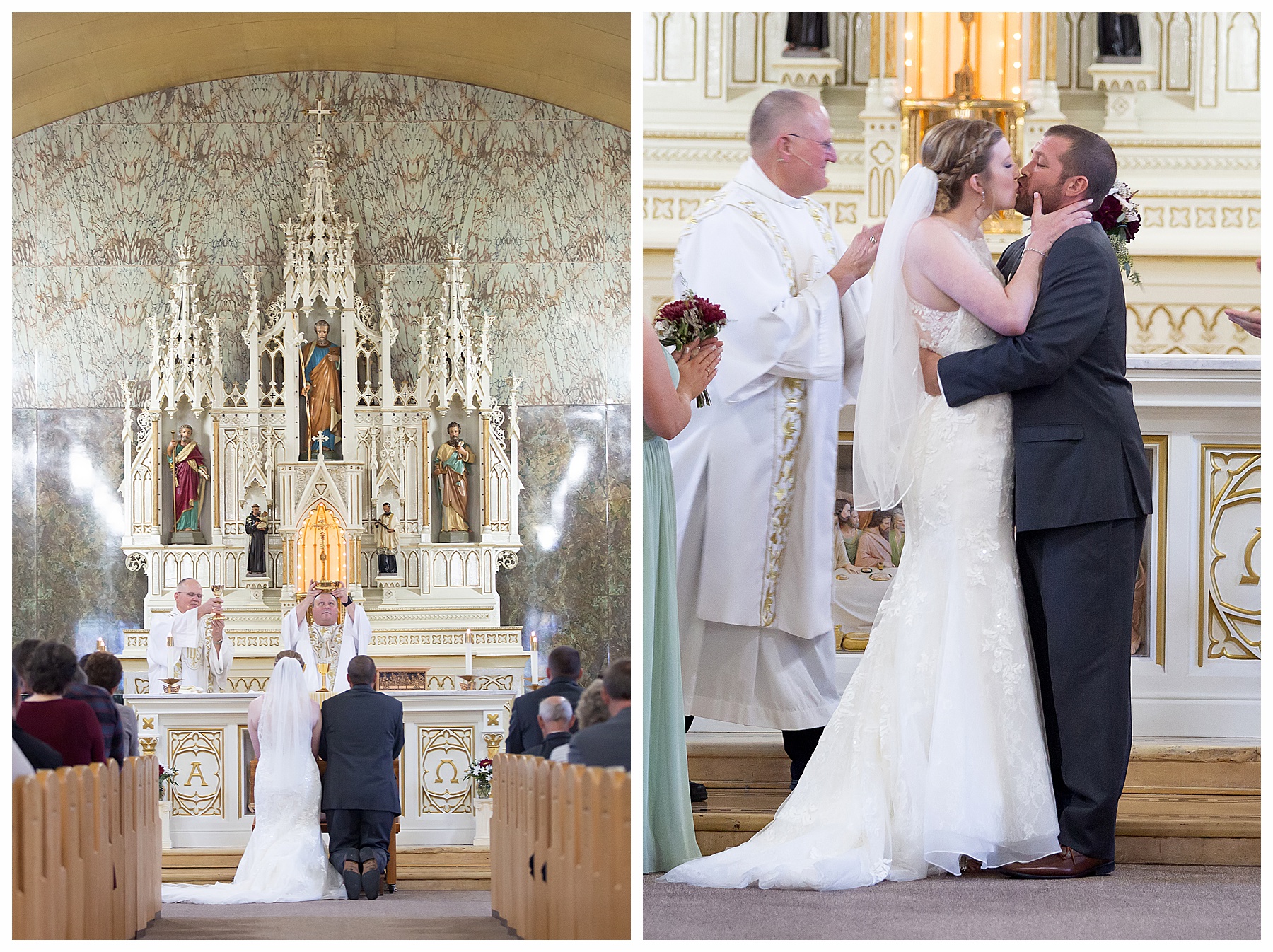 Catholic wedding ceremony