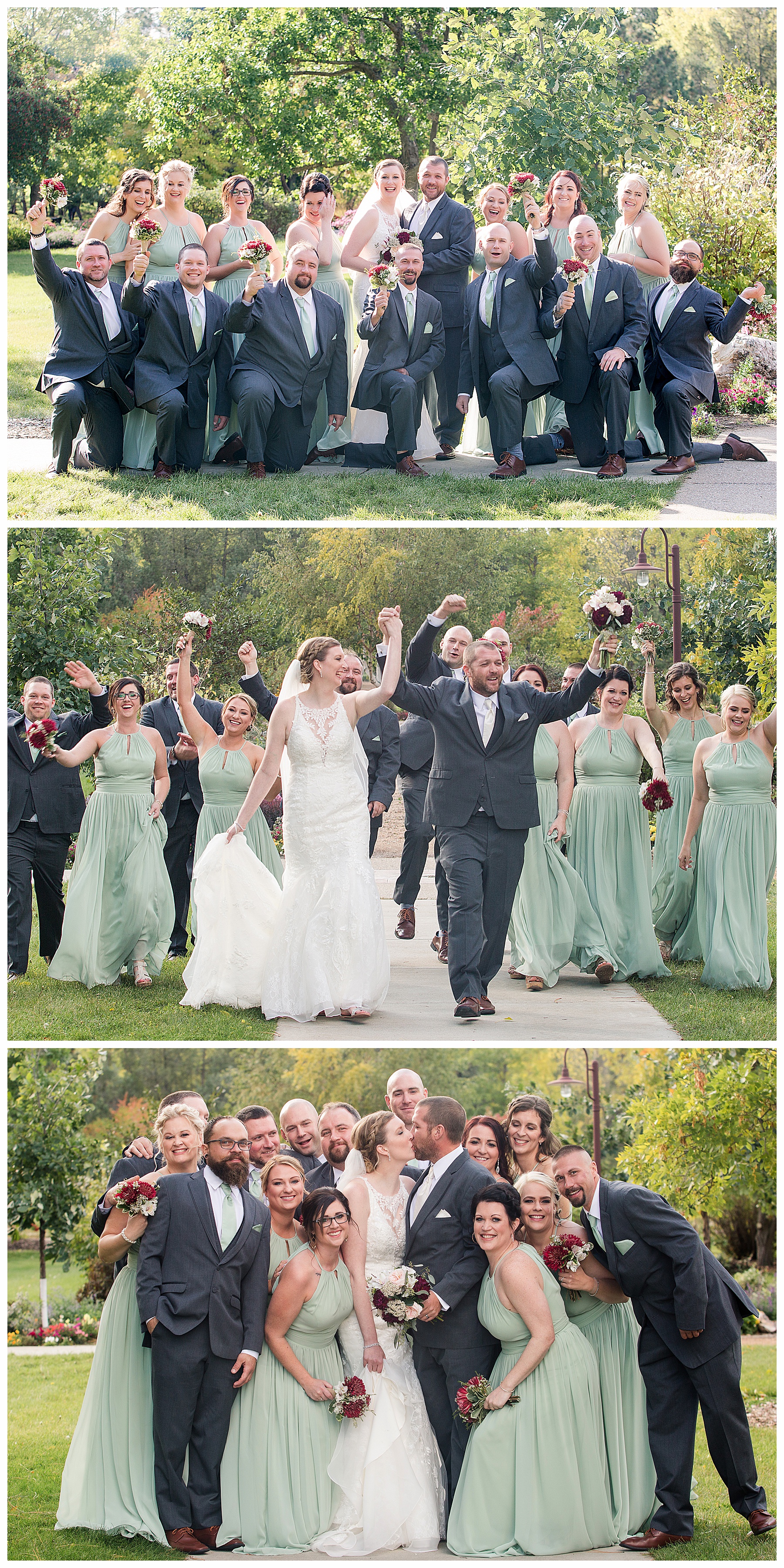 Wedding photos  at Dickinson Extension Center