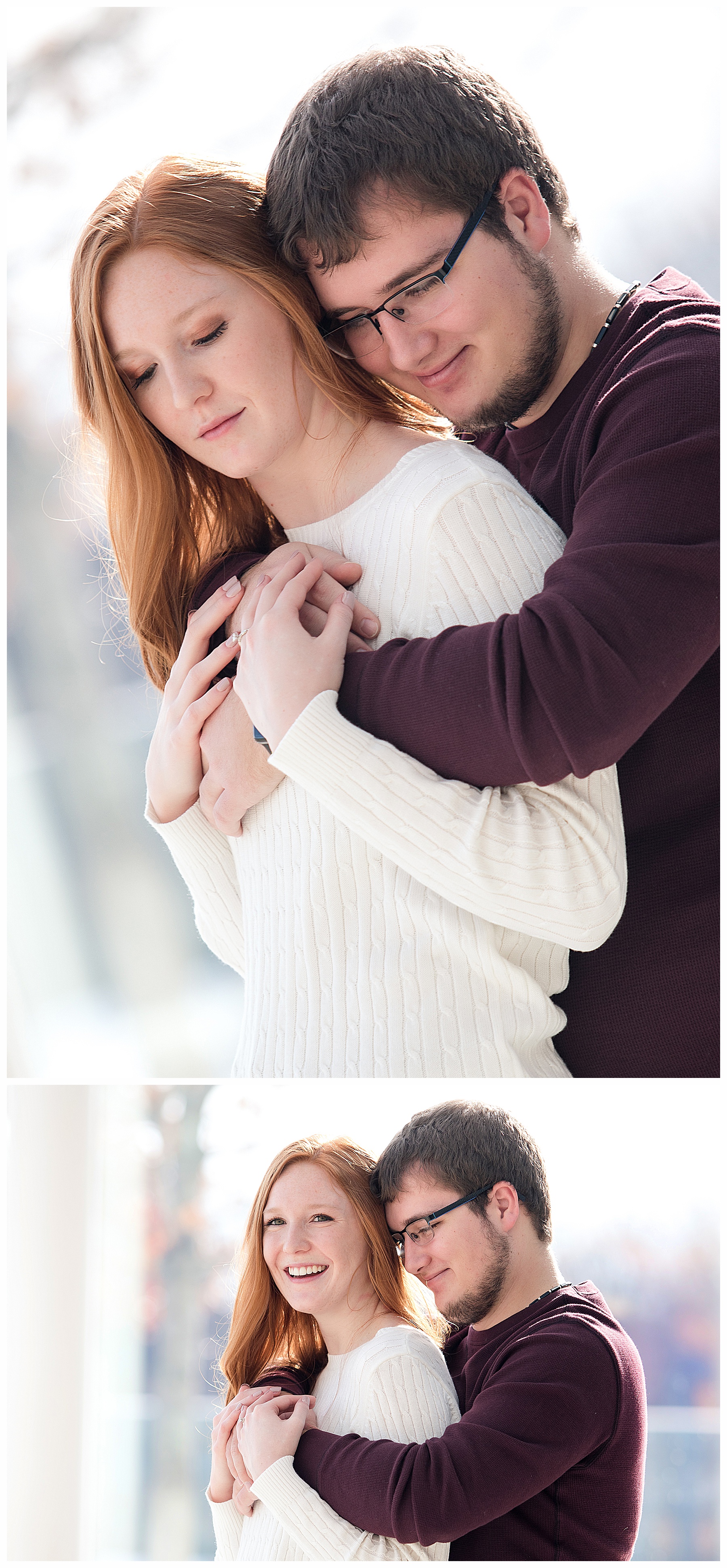 Engagement Pictures at the Bismarck Heritage Center